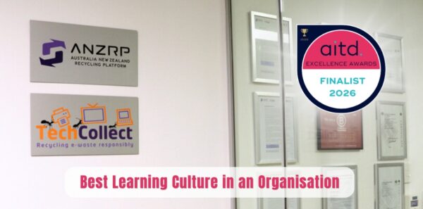 ANZRP recognised as a Finalist in the AITD National Excellence Awards 2026 for Best Learning Culture in an Organisation.