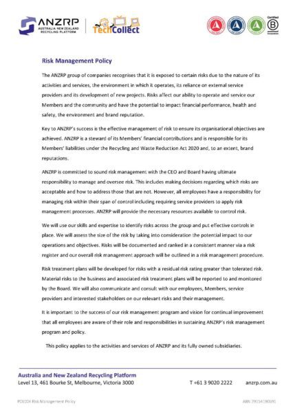 risk management policy thumbnail