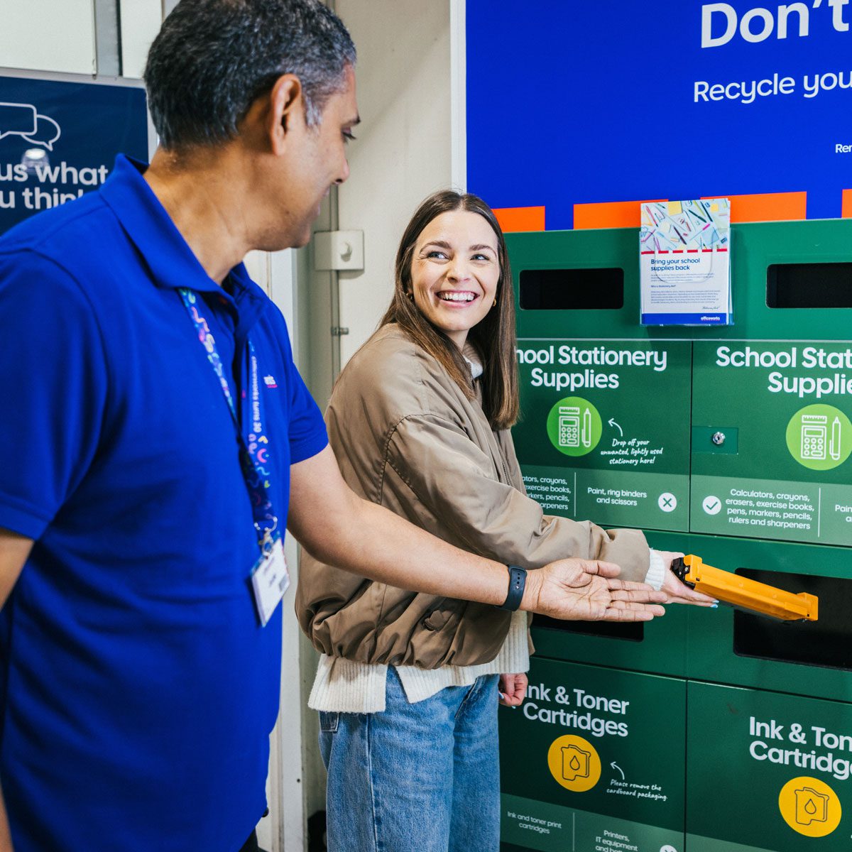 ANZRP Take Back Programs Officeworks bring it back chutes