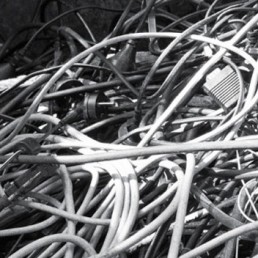 Cords and cables for recycling