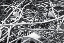 Cords and cables for recycling